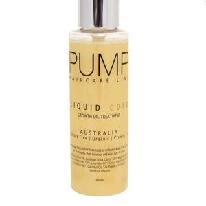 Pump gold hair growth serum